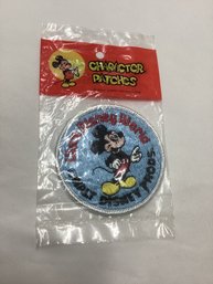 Vintage Sealed Walt Disney World Mickey Mouse Character Patch