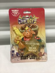 Sealed 1993 Wild West Cowboys Of Moo Mesa Night Light