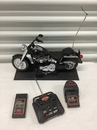 Harley Davidson Fat Boy Remote Control Motorcycle