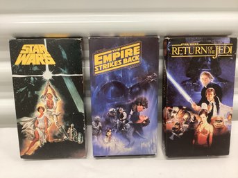 1990 Star Wars Trilogy VHS