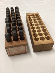 Young Bros. Stamp Works Gruv Grip Steel Stamps