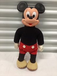 Vintage Mickey Mouse Made In Hong Kong Doll