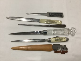 Collection Of Letter Openers