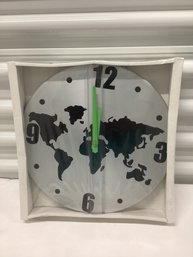 Sealed Ikea Persby World Map Wall Clock