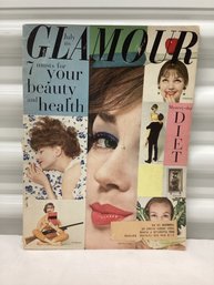 July 1958 Glamour Magazine