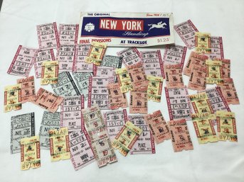 1975 Monmouth Park Horse Racing Wager Tickets