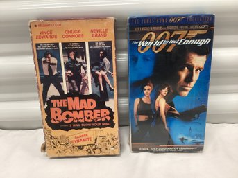 Vintage VHS Incl Sealed 007