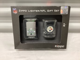 Pittsburgh Steelers Zippo Lighter Gift Set