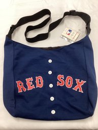 Boston Red Sox Faux Jersey Satchel Bag