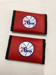 Philadelphia 76ers Velcro Wallets