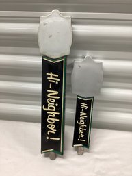 Narragansett Hi-Neighbor! Beer Tap Handles