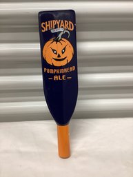 Shipyard Brewing Pumpkin Ale Beer Tap Handle