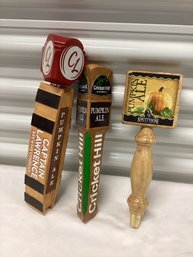 Pumpkin Ale Beer Tap Handles