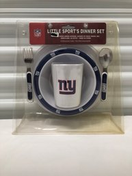 New York Giants Little Sports Dinner Set