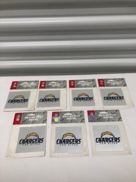 NIP San Diego Chargers Official NFL Reflective Decals