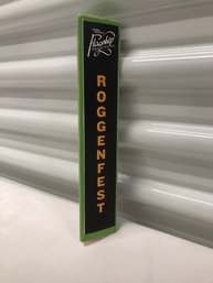 Staten Islands Flagship Brewing Co Roggenfest Tap Handle