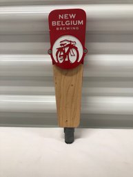 New Belgium Brewing Fat Tire Tap Handle