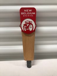 New Belgium Brewing Fat Tire Beer Tap Handle