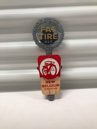 New Belgium Brewing Fat Tire Tap Handle