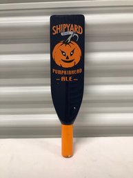 Shipyard Brewing Pumpkinhead Ale Tap Handle