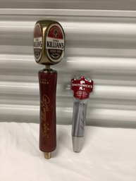 Killians Irish Red & Smithwicks Irish Ale Tap Handles