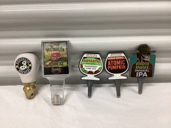 Micro Beer Tap Handles Incl. Voodoo Ranger, Brooklyn, Founders