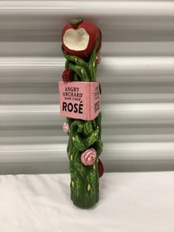 Angry Orchard Rose Hard Cider Tap Handle