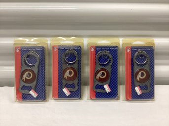 Washington Redskins Keychain Bottle Openers