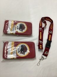 New Washington Redskins Wallets & Lanyard