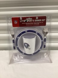 NIP New York Giants NFL Little Sports Dinner Set