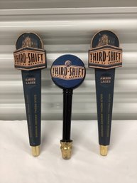 Third Shift Band Of Breweries Beer Tap Handles