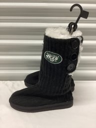 NWT New York Jets Slipper Boots