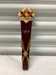 Dos Equis Amber Beer Tap Handle