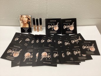 Bare Minerals Concealer & Foundation Sample Cards