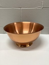 Large Copper Bowl