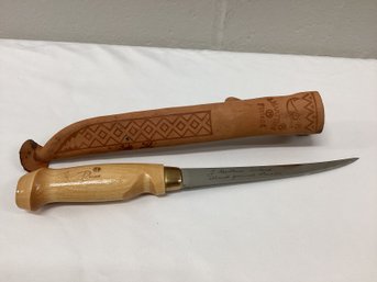 J Marttini Finland Knife With Sheath