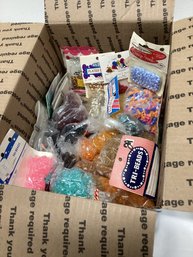 Box Of Vintage Beads