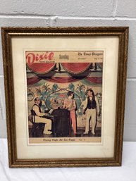 Framed 1967 Dixie Magazine