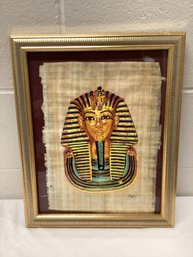 Egyptian Art On Papyrus