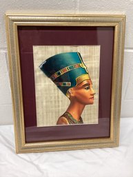 Egyptian Art On Papyrus