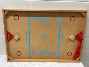 1970 Carrom Nok Hockey Board With Sticks