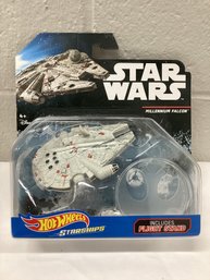 Sealed Star Wars Millennium Falcon Die Cast Hot Wheels