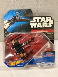 Sealed Star Wars X Wing Fighter Die Cast Hot Wheels