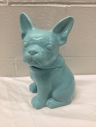 Retro French Bull Dog Treat/ Cookie Jar