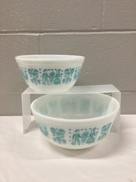 Butterprint Pyrex Bowls 403 & 402