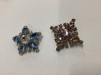 Vintage Rhinestone Brooches