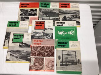 1960s Motor West Automotive Trade Magazines