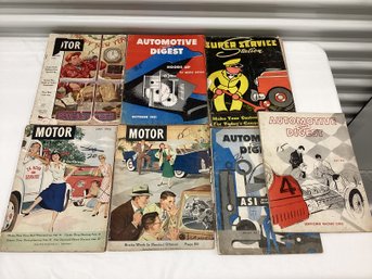 1950s Motor & Automotive Service Digest Magazines