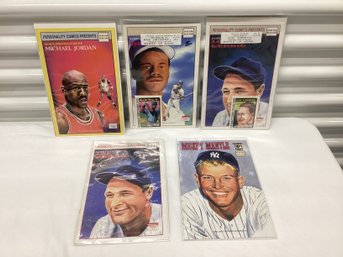 Limited Edition Trading Card Versions & Other Sports Comics