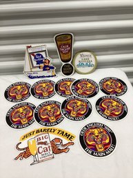 Vintage Olde English, Pabst, Big Cat Sticker Decals